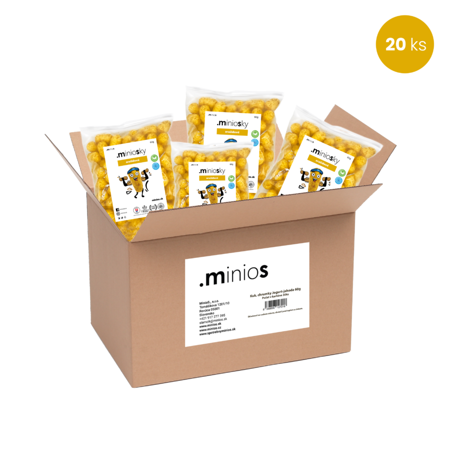 Karton Miniosky ARAŠÍDOVÉ