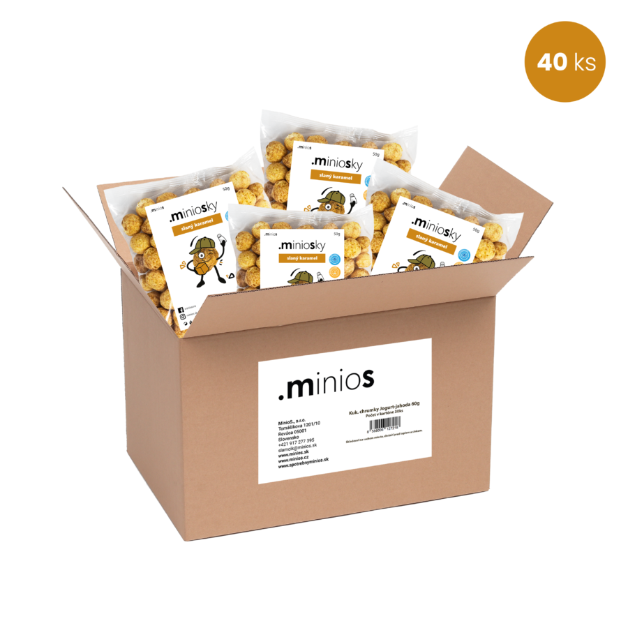 Karton Miniosky SLANÝ CARAMEL